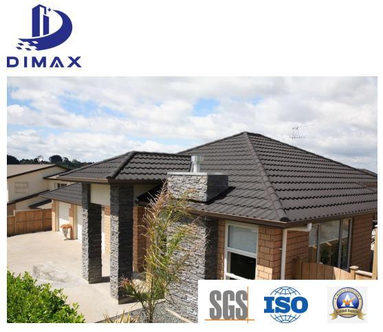 China Tile Manufacturer Decroation Construction Material Colored Stone Coated Roofing Tiles