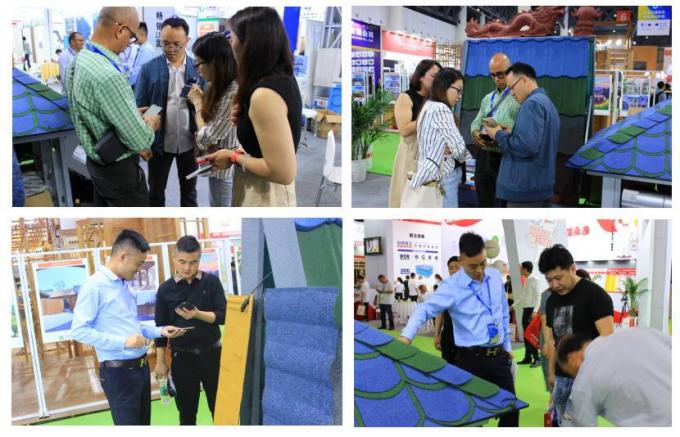 China Tile Manufacturer Decroation Construction Material Colored Stone Coated Roofing Tiles