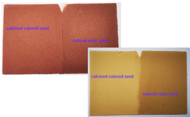 Top Quality, High-Temperature Calcined Ceramic Color Sand