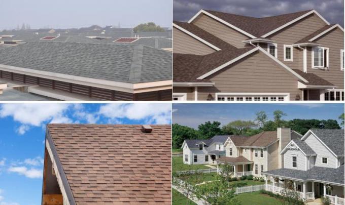 China Factory Directly Supply Color Stone Coated Fiberglass Asphalt Roofing Tile